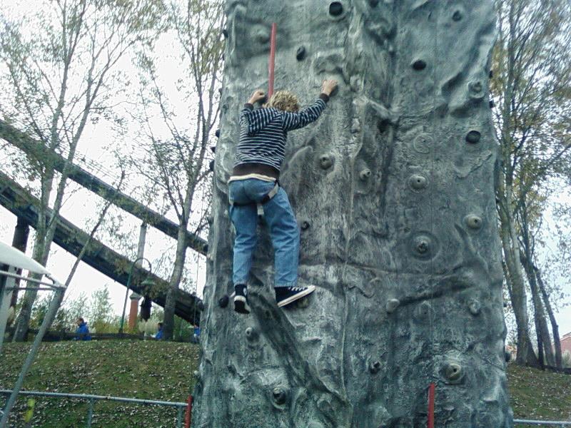 First time climbing